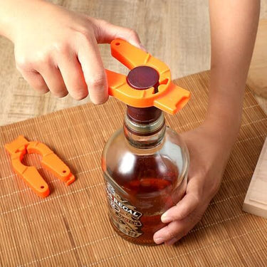 Plastic Bottle Cap Opener 3-In-1 Tool (3 Pack)